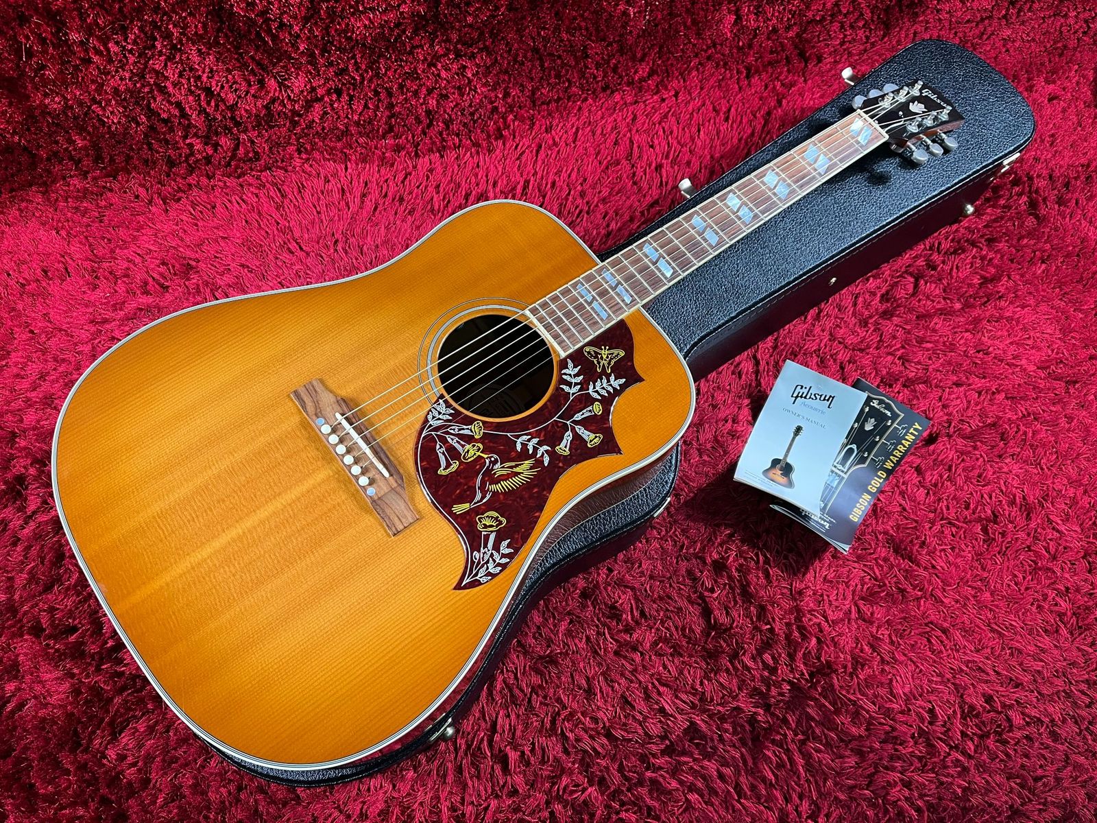 早割クーポン Gibson ハミングバード Hummingbird ハードケース付き