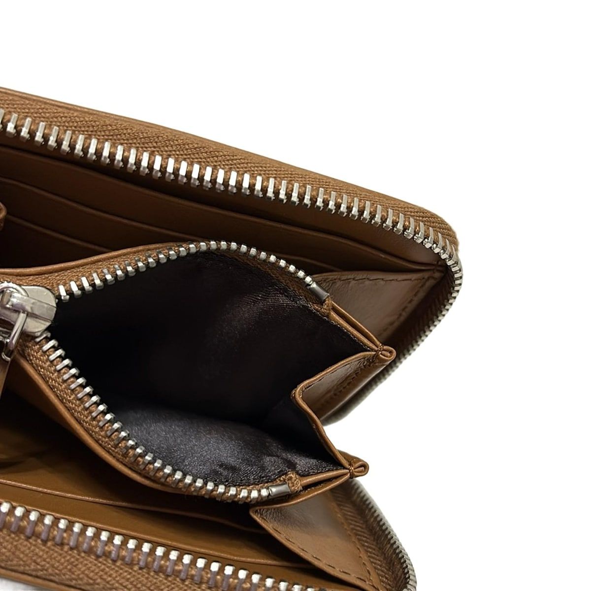 TOD'S(トッズ) コインケース美品 - ブラウン×ベージュ ラウンド