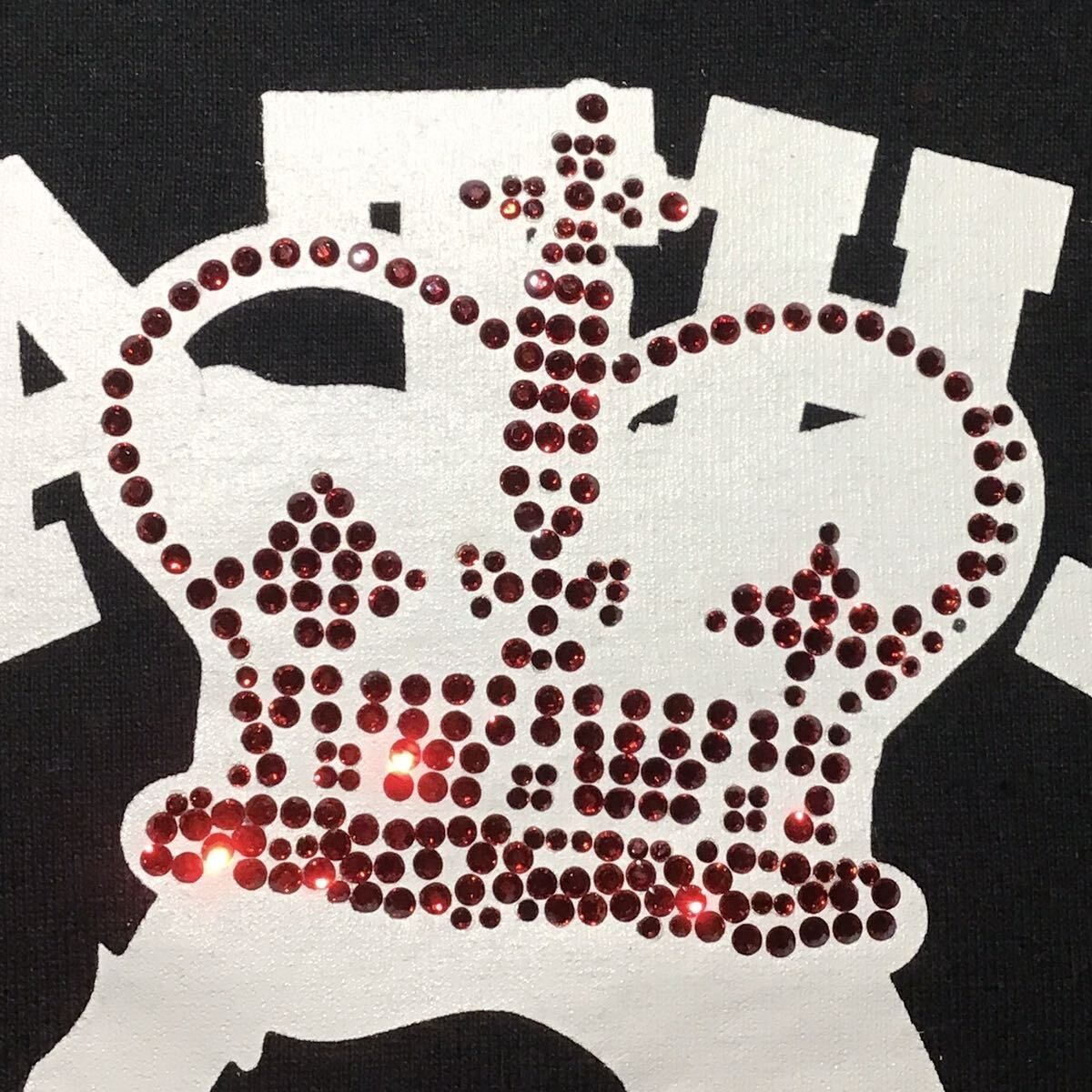 スワロフスキー クラウン カレッジロゴ Tシャツ Sサイズ 王冠 crown a  