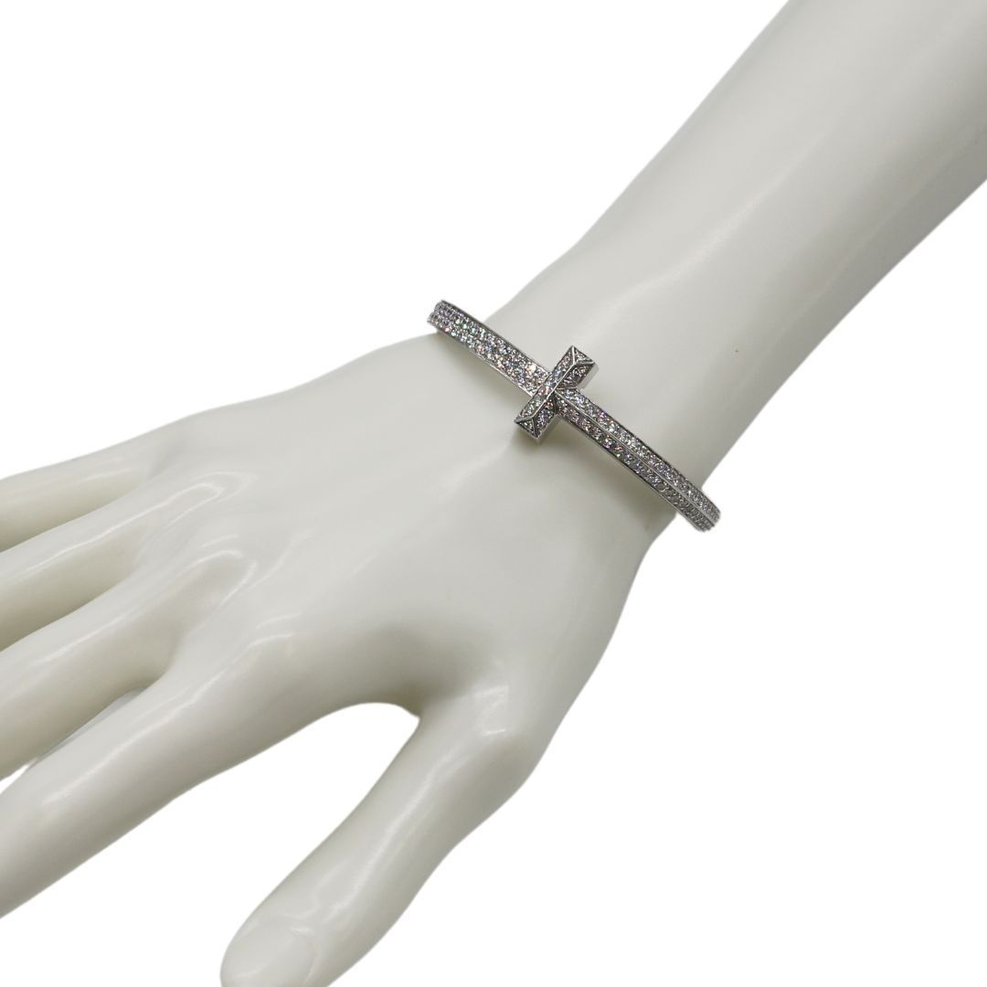 Tiffany & Co. ダイヤモンド付きバングル 楽天市場】【中古】 Tiffany ＆ Co. ティファニー Tワン ヒンジ