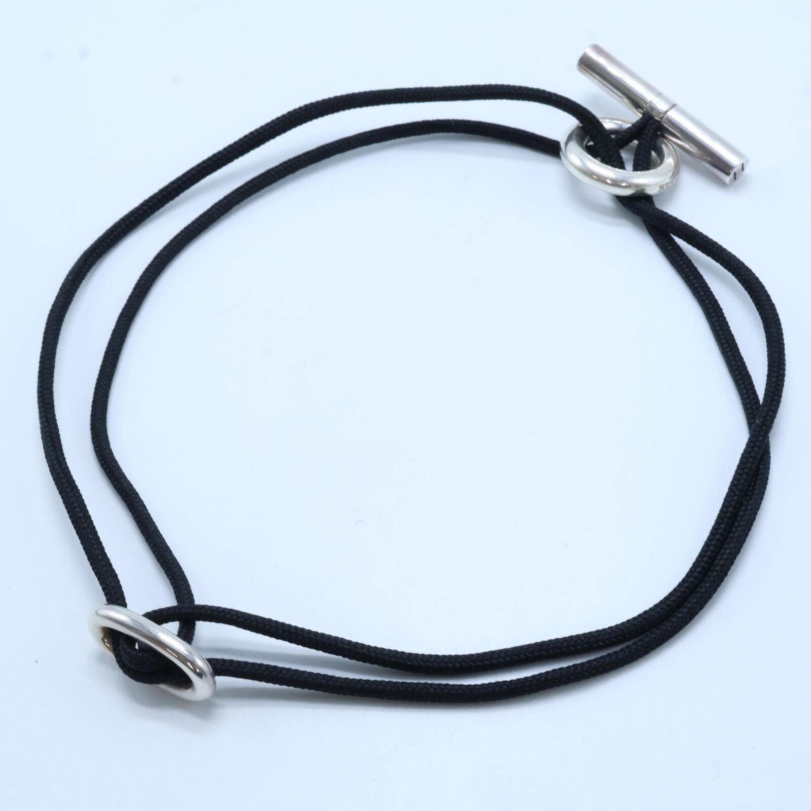 HERMES エルメス Ag925 シェーヌダンクル スキッパー コード HERMES