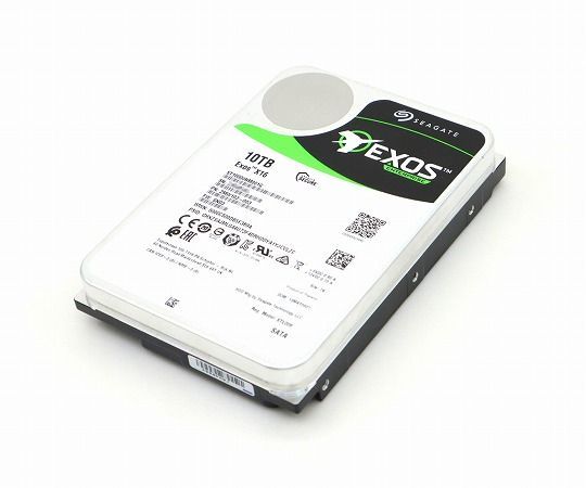 Seagate Exos X16 ST10000NM001G 10TB|3.5インチ|エンタープライズ用NL-SATA HDD Crystal Disk Infoにて正常動作 済