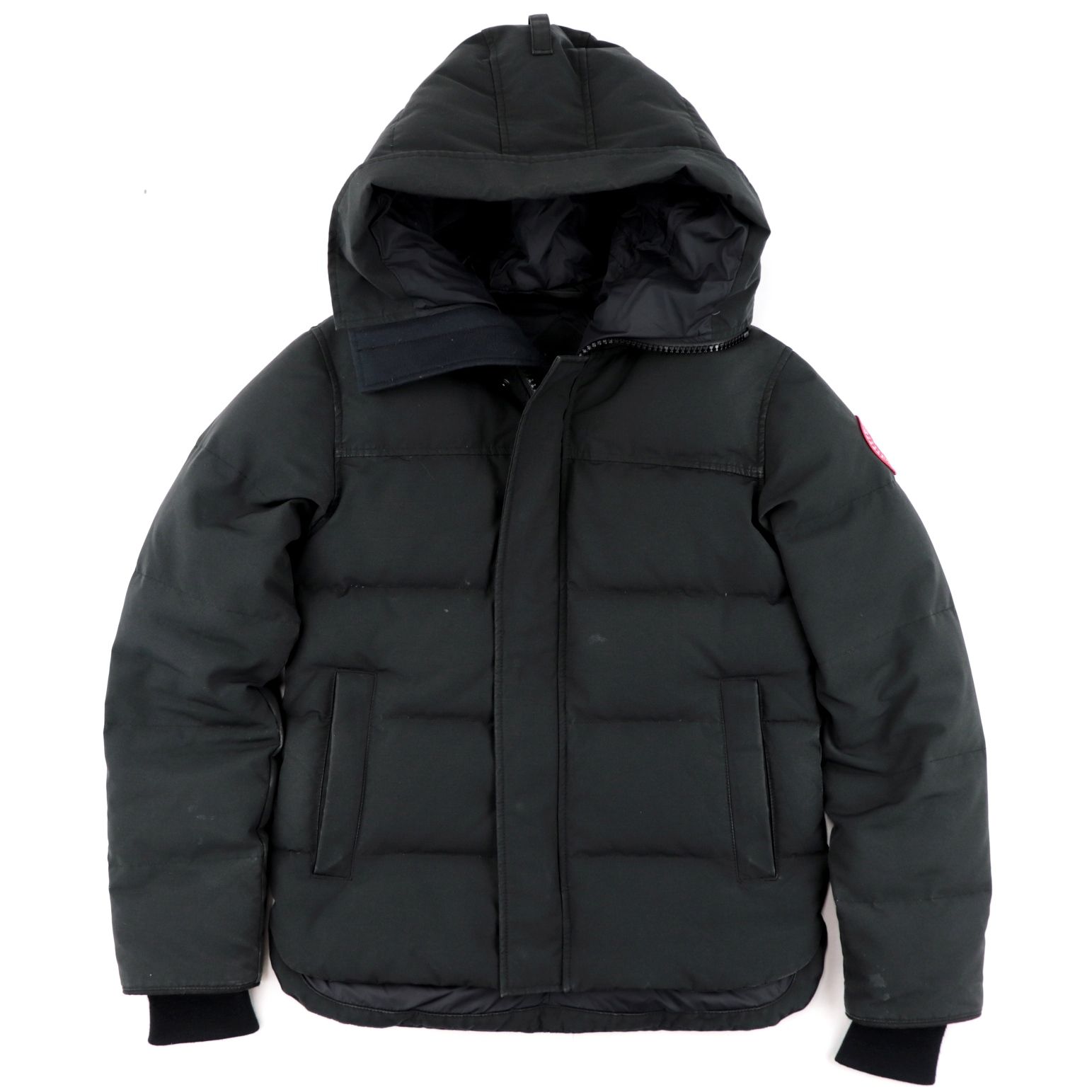 カナダグース マクミランパーカ ダウンジャケット メンズ 黒 XS MacMillan Parka Fusion Fit Heritage  3804MA CANADA GOOSE