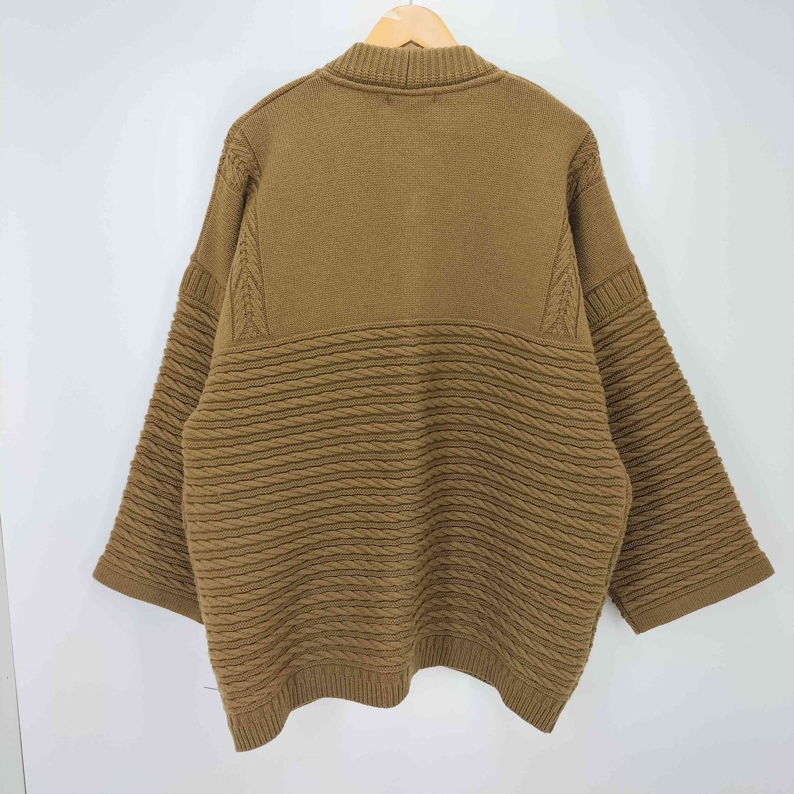 ヤシキ yashiki Minori Hanten Knit 羽織 メンズ JPN：2