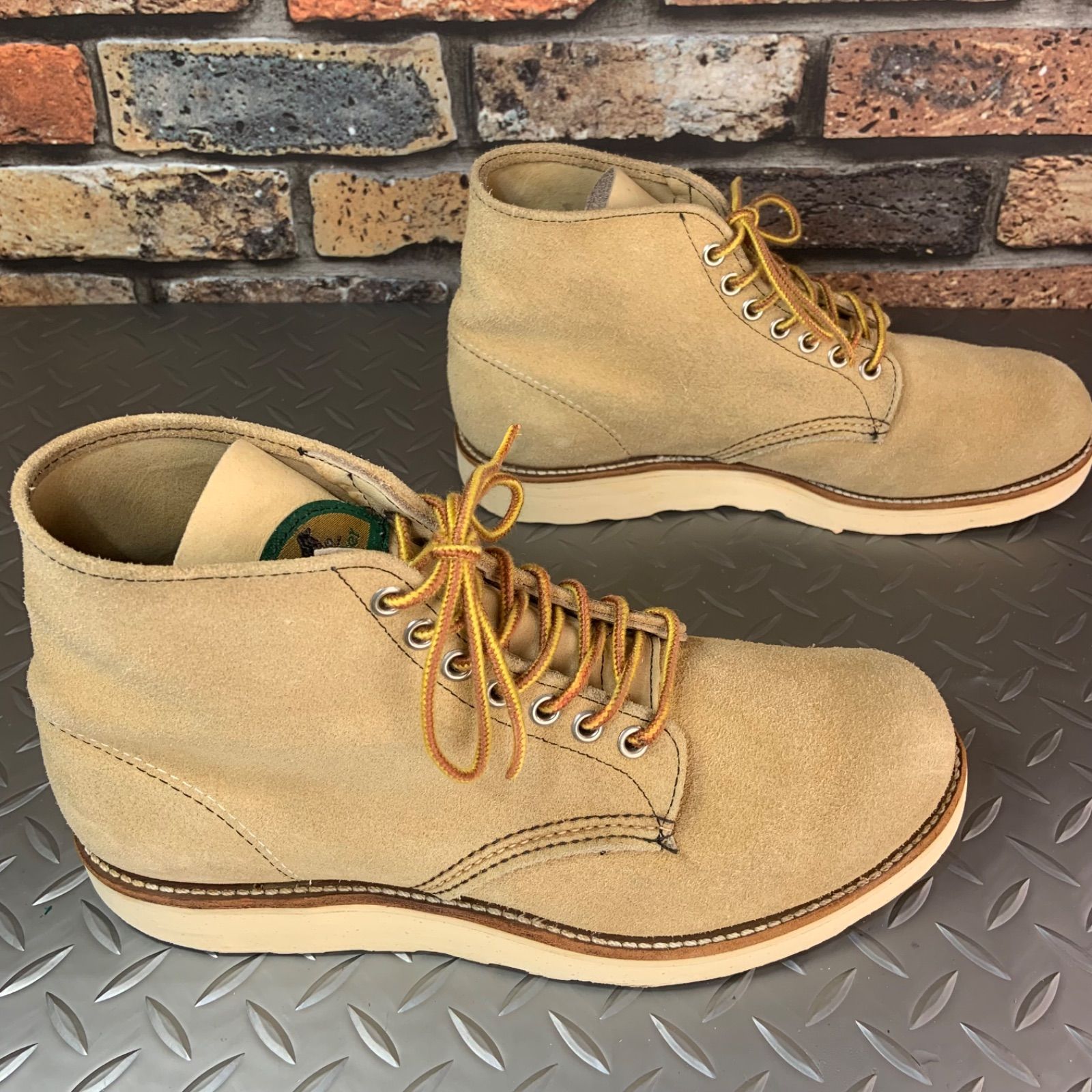☆REDWING 8167 半円犬タグ 1997年製 廃盤モデル US8E JP26 90年代 
