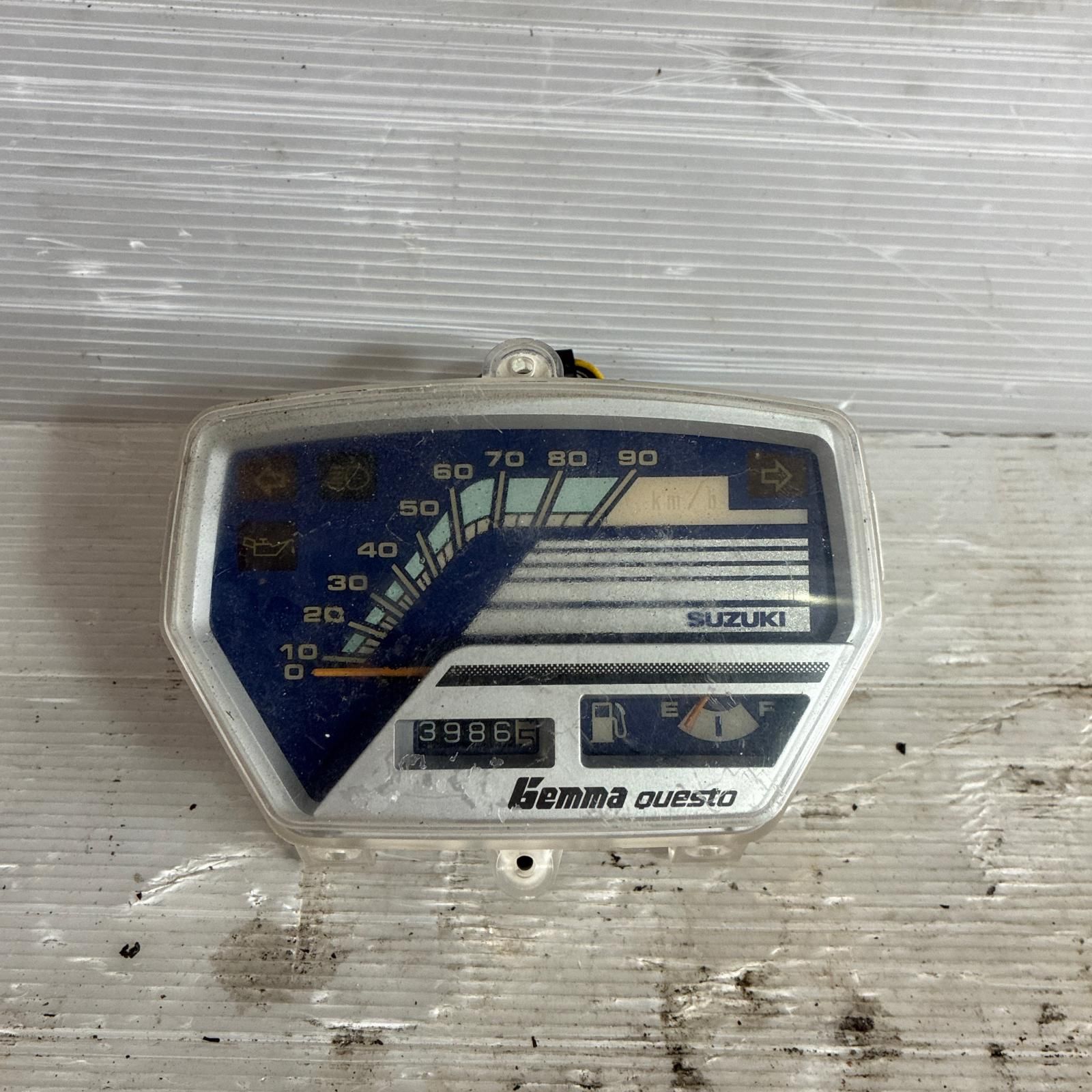 SUZUKI ジェンマ90クエスト CD13A スピードメーター 購入 スズキ