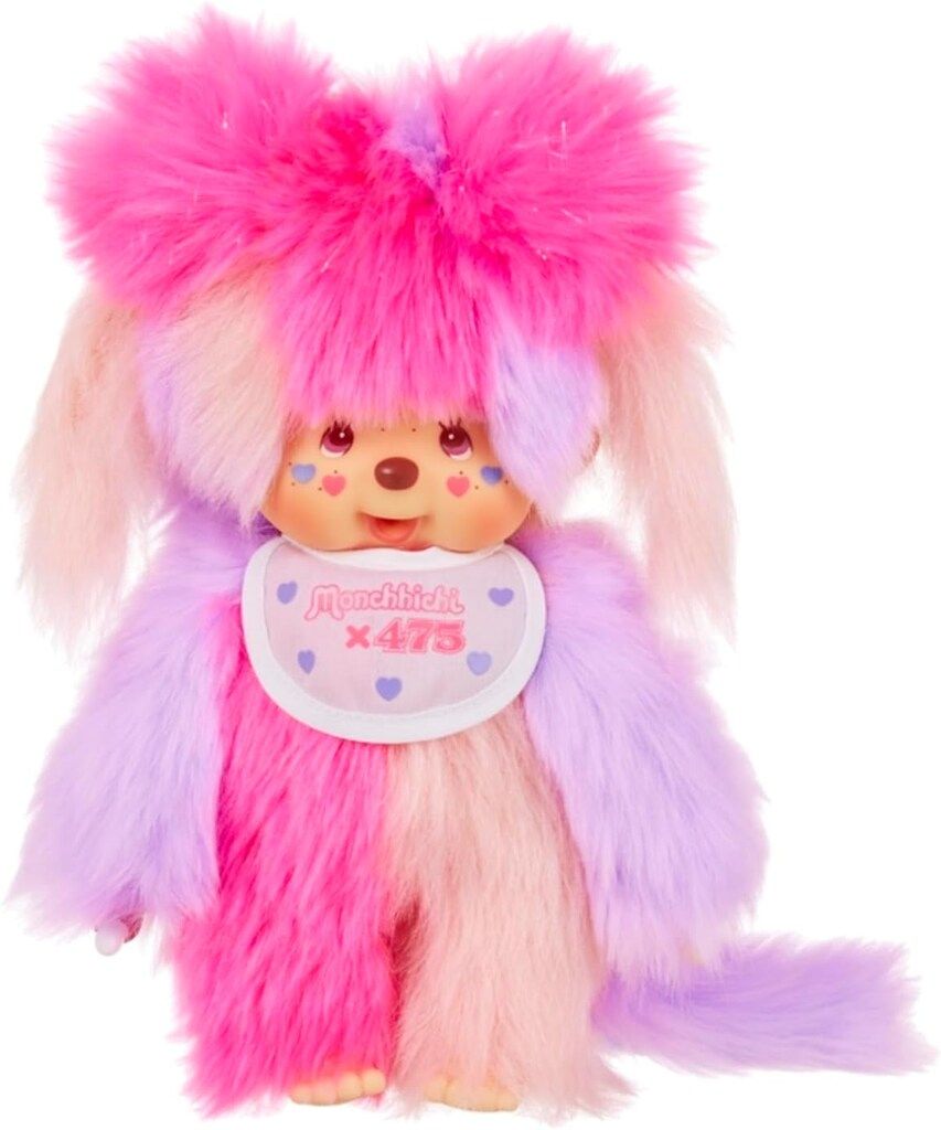 希少 モンチッチ 顔デカ 東京メイドぬいぐるみブルー セキグチ