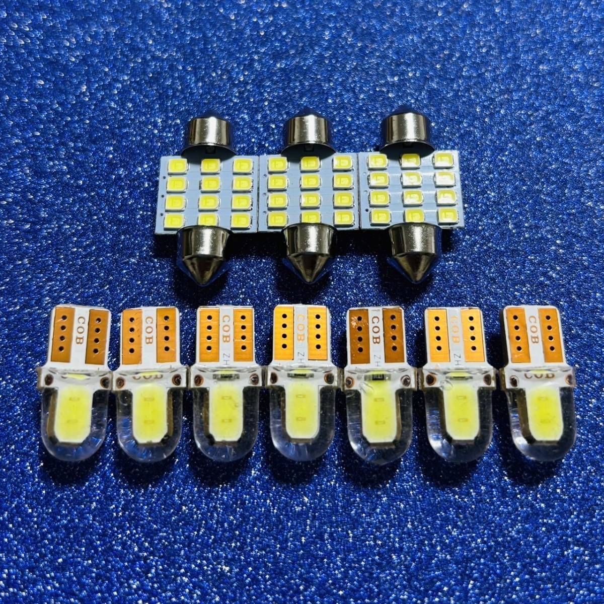 C26 セレナライダー T10 LED ルームランプ スモール ナンバー灯 10個セット ホワイト 日産 カスタム パーツ 車検対応 - メルカリ