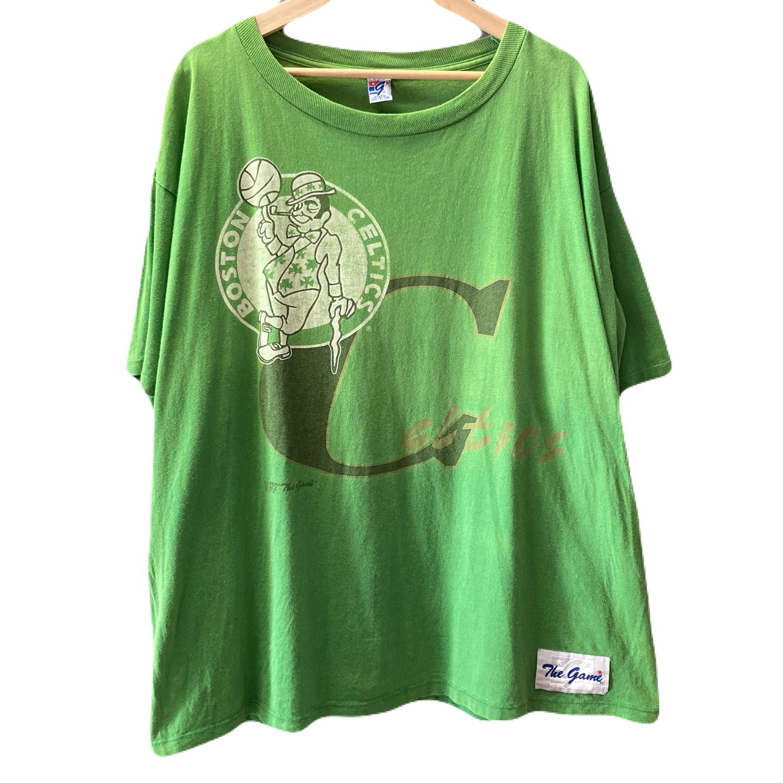 海外規格XL】古着 The game Tシャツ NBA Boston Celtics 90s USA製 