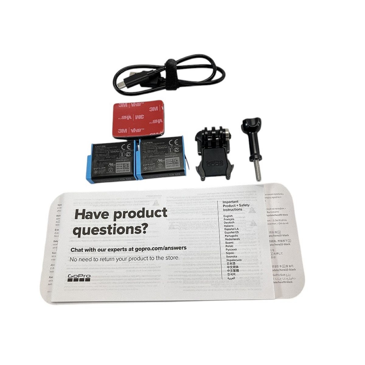  GoPro HERO 10 BLACK アクションカメラ ビデオカメラ 撮影 バッテリー 付き ゴープロ GoPro アクションカメラ ウェアラブルカメラ本体
