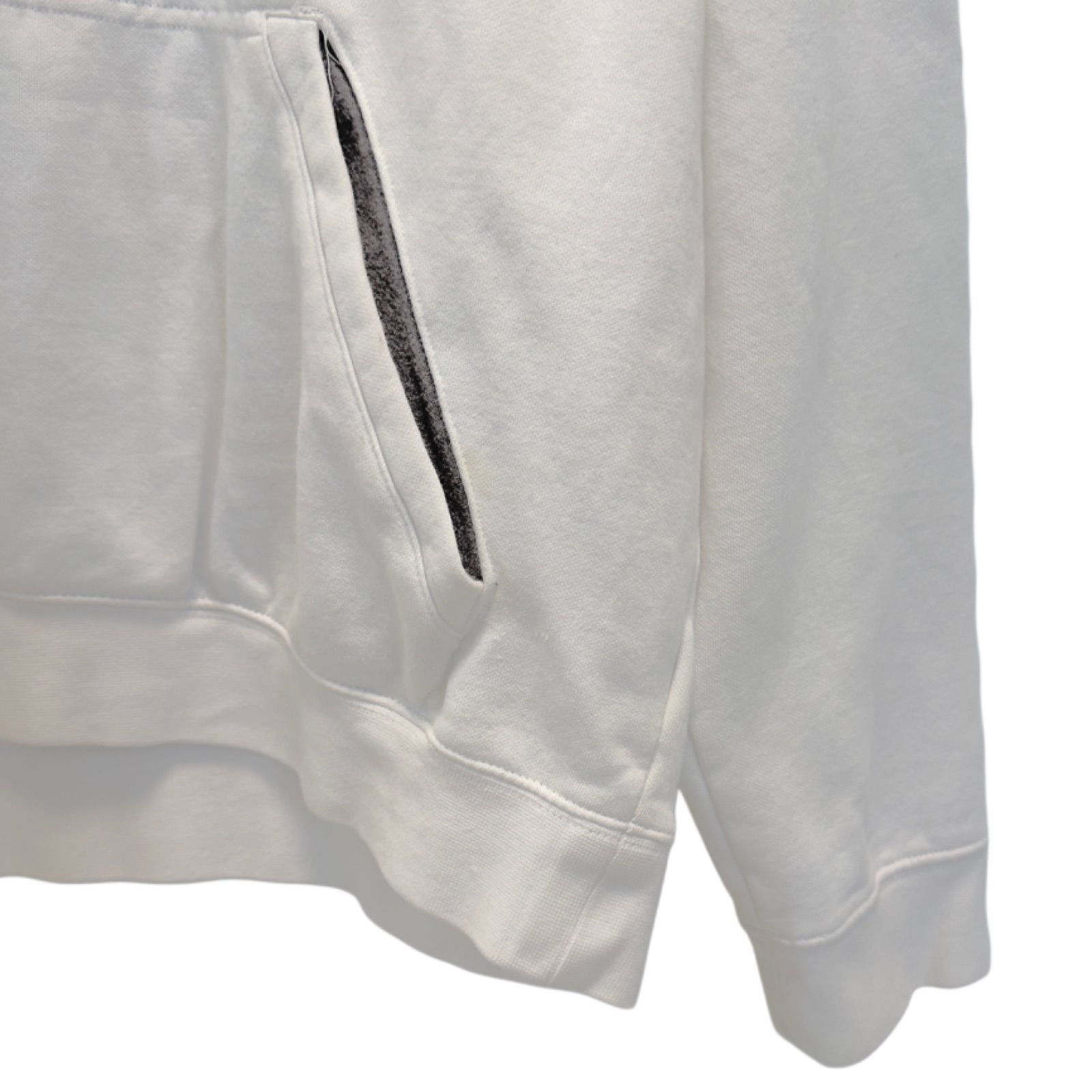 ナイキ NIKE パーカー Lサイズ フーディー 00s 白 ホワイト 古着
