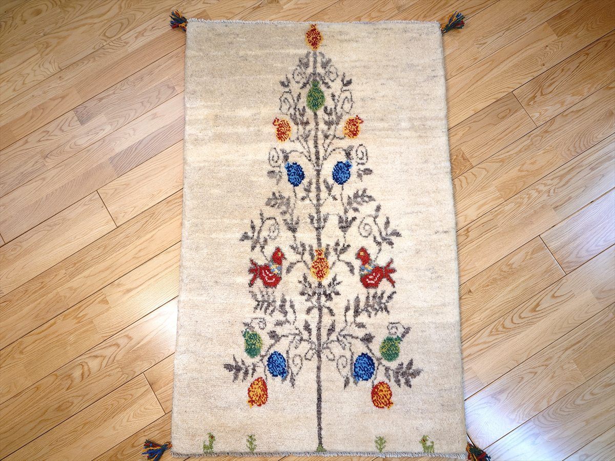 手織り玄関マット 然ウール100 北欧風デザインで空間を彩る ☆然ウール