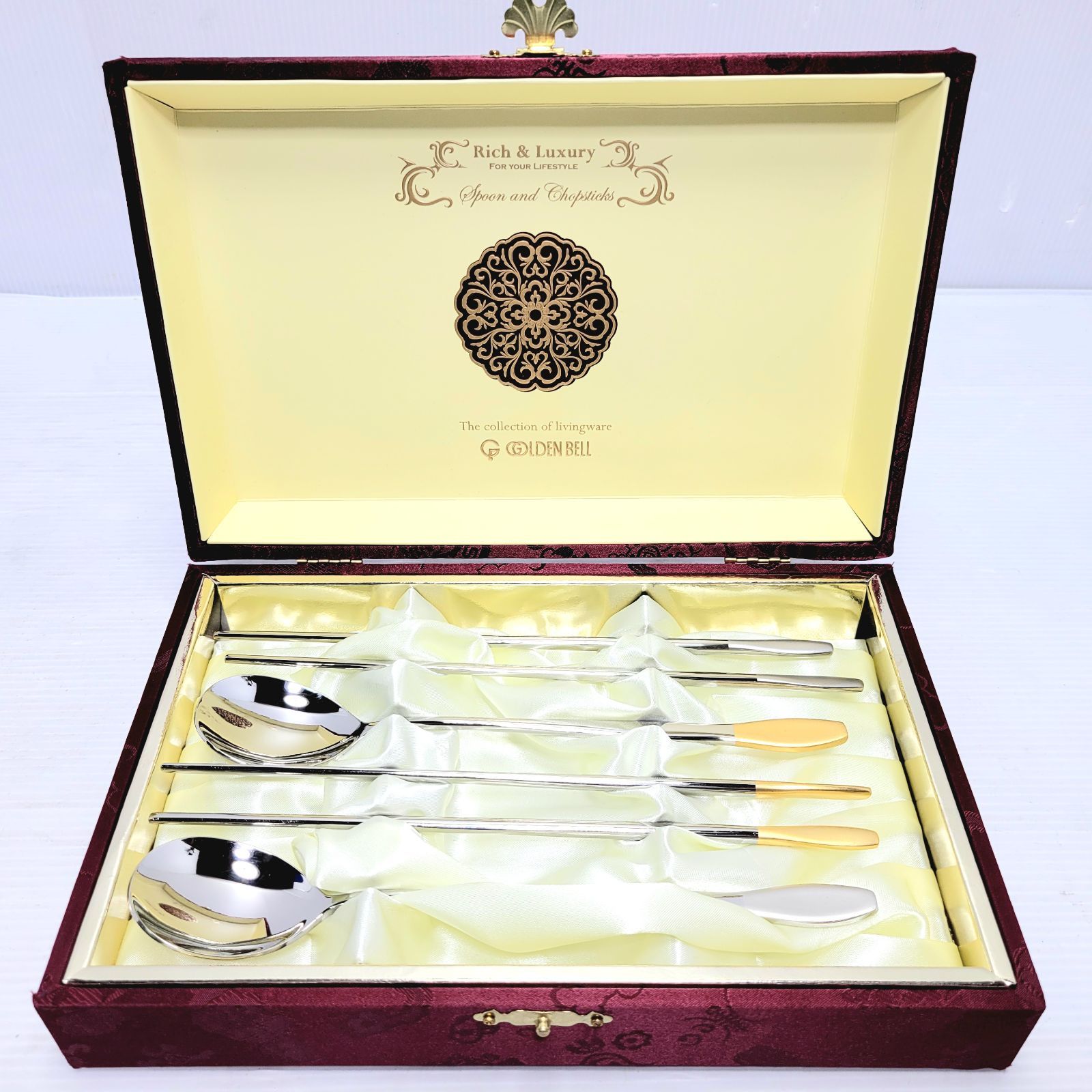 Rich & Luxury Golden Bell カトラリーセット　未使用 新品未使用 Rich & Luxury Golden Bell カトラリーセット - メルカリ