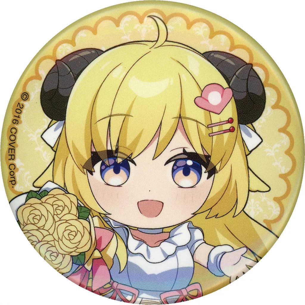 中古】バッジ・ビンズ 角巻わため 「バーチャルYouTuber 中古】バッジ・ビンズ 角巻わため 「バーチャルYouTuber