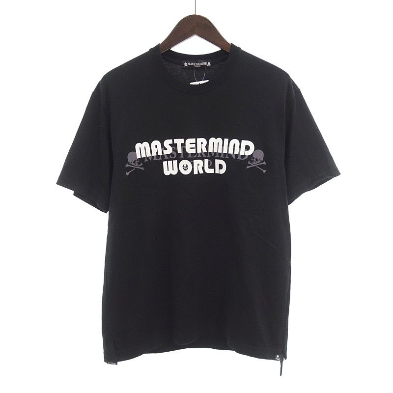 マスター マインド ワールド|MASTERMIND WORLD 24SS AUROLA S|S TEE オーロラ スカル Tシャツ ブラック サイズ メンズS