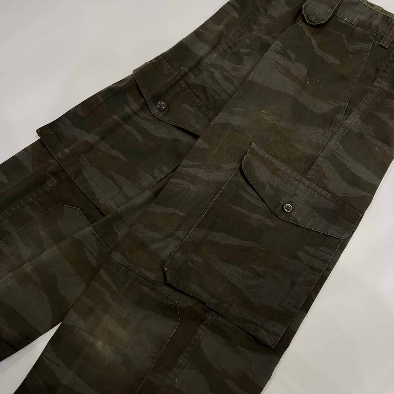 MILITARY タイガーカモ リザードカモ 迷彩 ミリタリー カーゴ