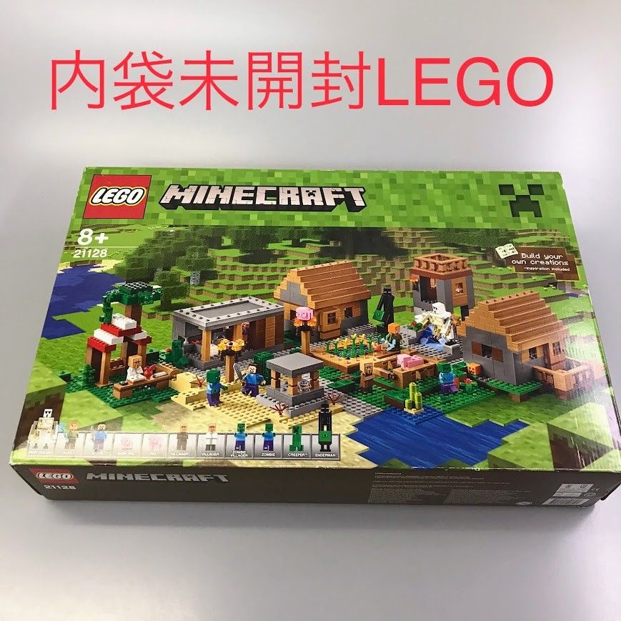 正規品 内袋未開封 LEGO レゴ マインクラフト 21128 ザ ビレッジ 村 廃盤品 HD-556-T ※MINECRAFT マイクラ ミニフィグ  アレックス スティーブ 村人 ゾンビ エンダーマン クリーパー アイアンゴーレム 372 - メルカリ