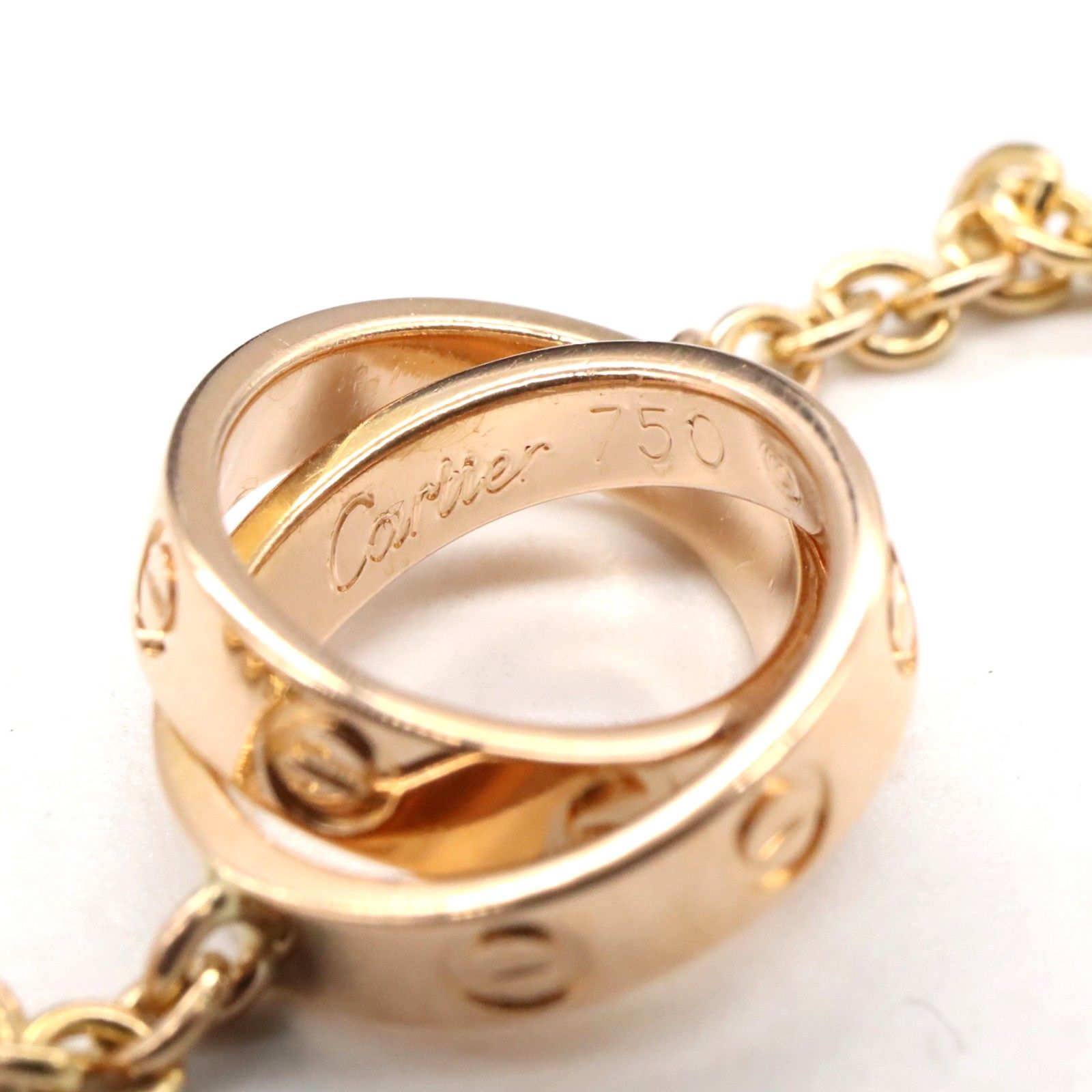 カルティエ CARTIER ブレスレット B6027000 新品)CARTIER カルティエ ラブ ブレスレット ピンクゴールド