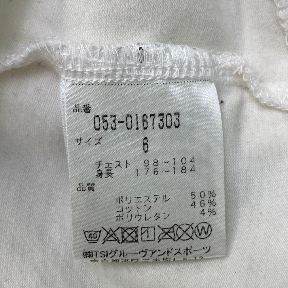 サイズ：6 PEARLY GATES パーリーゲイツ ハイネック 半袖Tシャツ
