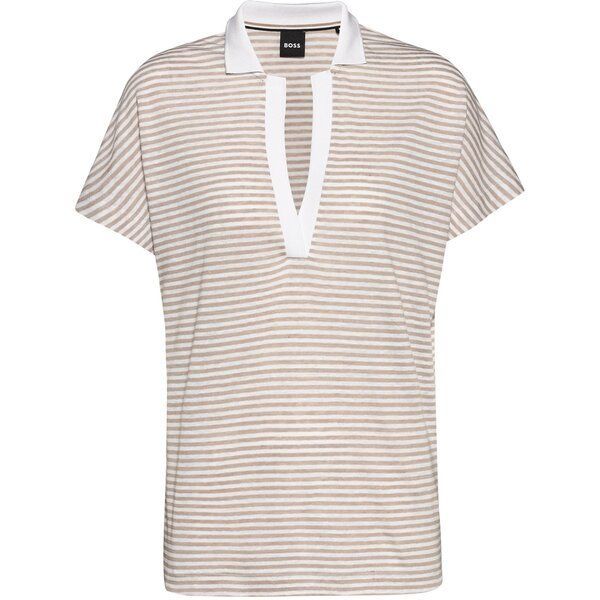 送料無料 ボス レディース ポロシャツ トップス Boss Enelina Polo Ld42 Open Misc 978