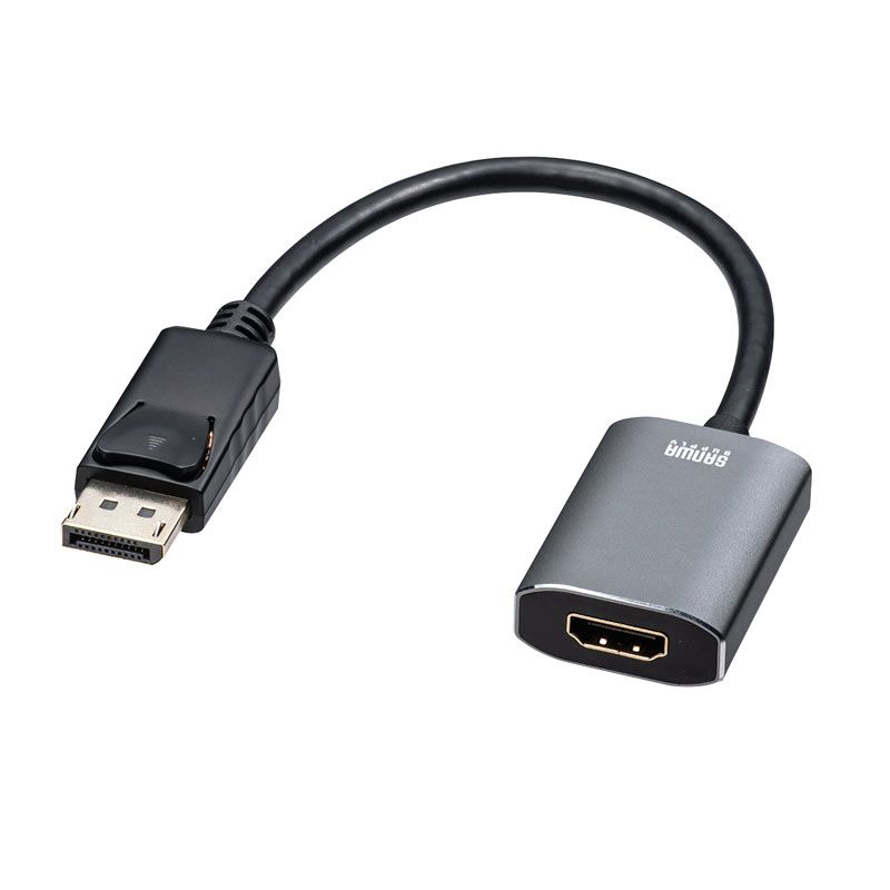 サンワサプライ DisplayPort-HDMI 変換アダプタ HDR対応 AD-DPHDR01 （1点）