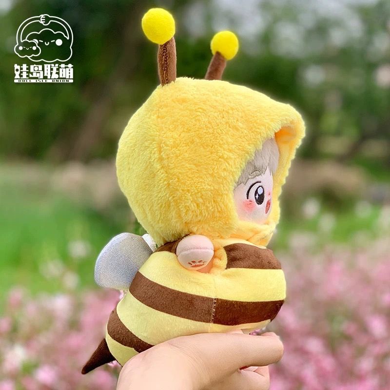10cm.15cm.20cm】 ぬい服 かわいい ミツバチの着ぐるみ服 ぬいぐるみ用