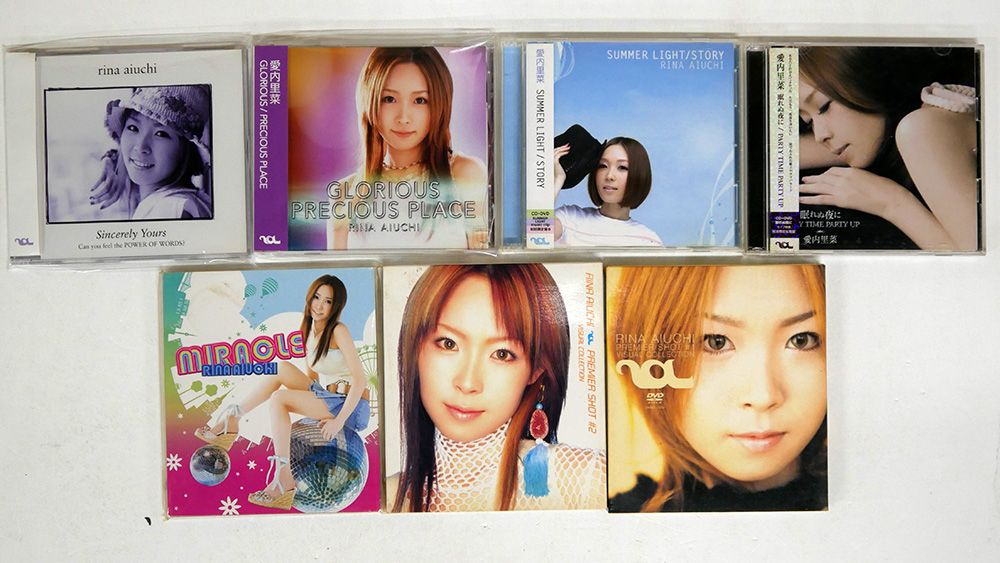 スーパーセール CD+DVD、一部帯付き 愛内里菜/7枚セット - メルカリ 邦楽