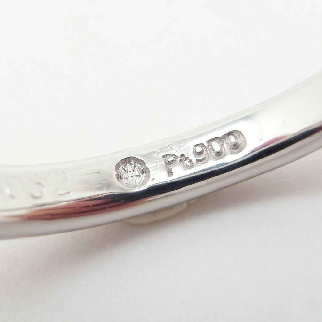 モニッケンダム グラデーションライン リング ダイヤモンド 0.62