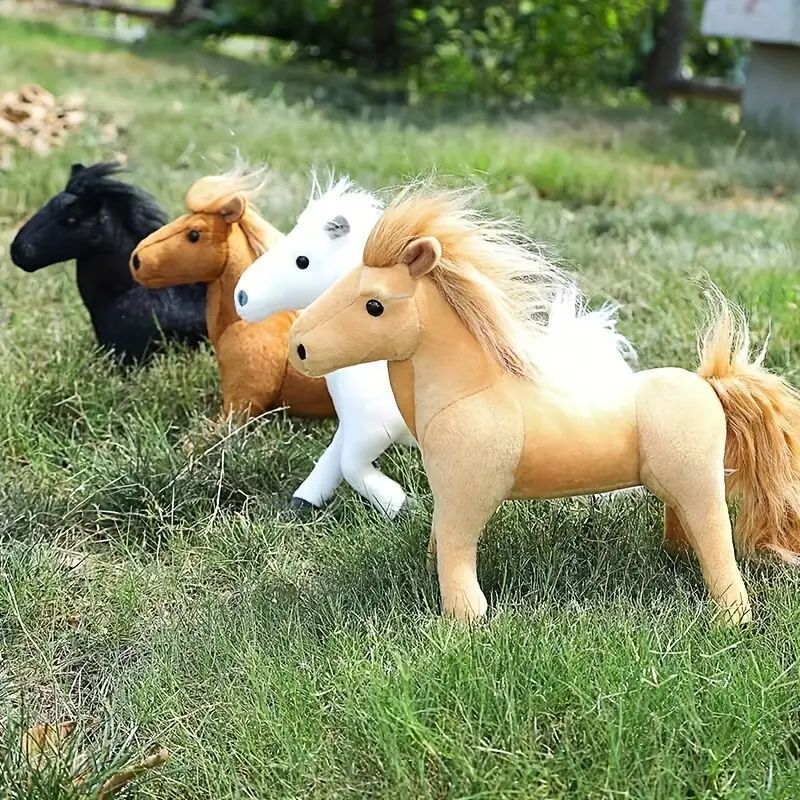 ビンテージ ぬいぐるみ  馬 ポニー ヴィンテージシュタイフ | 馬のポニー（Ponny）イエロータグ