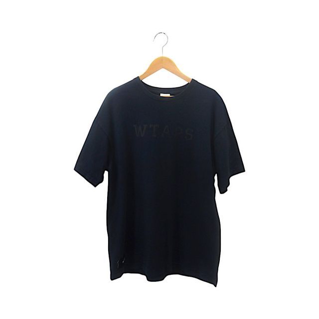 WTAPS 24ss ACADEMY SS COTTON COLEGE T NAVY サイズ3 241ATDT-CSM21 