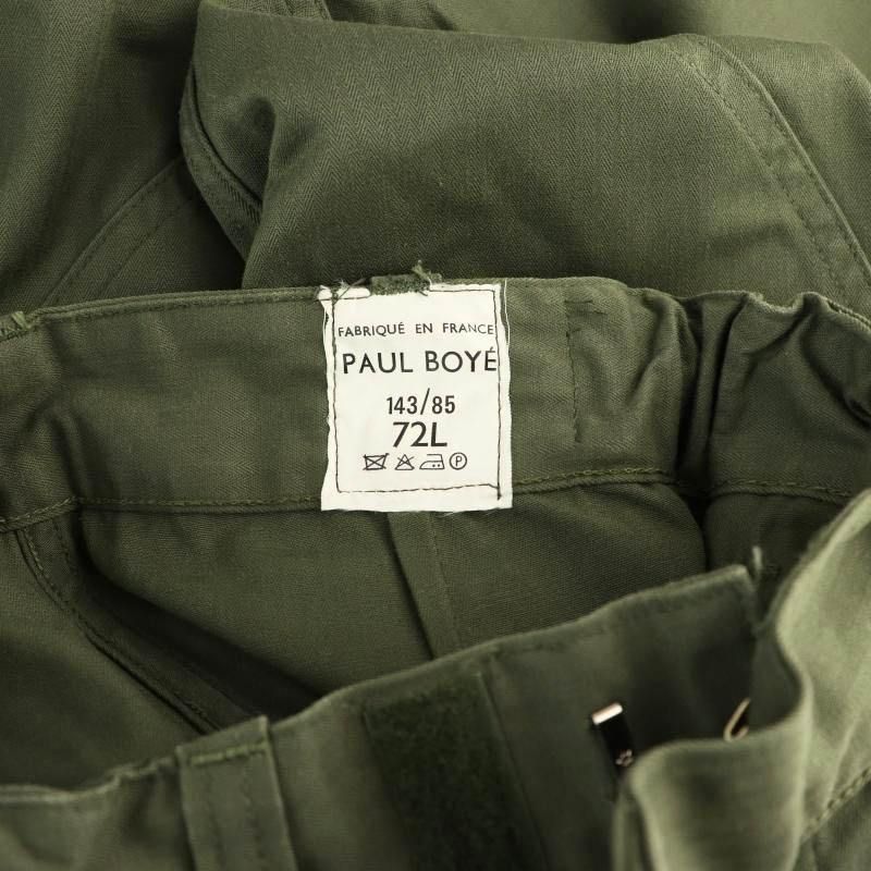 paul boye 143/85 72L カーキ パンツ ポールボーイ PAUL BOYE ワークパンツ ミリタリーパンツ 72L