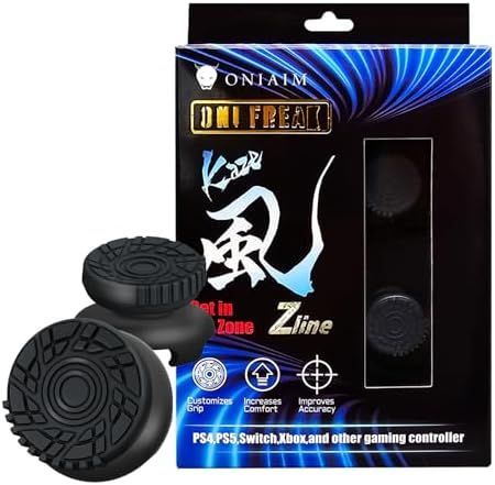 [新品※未使用] 鬼 フリーク 風-kaze- PS4 PS5 SWITCH プロコン対応 FPS コントローラー エイム 向上 左右異型デザイン 4軸 日本製 (オレンジ Low/Middleセット)