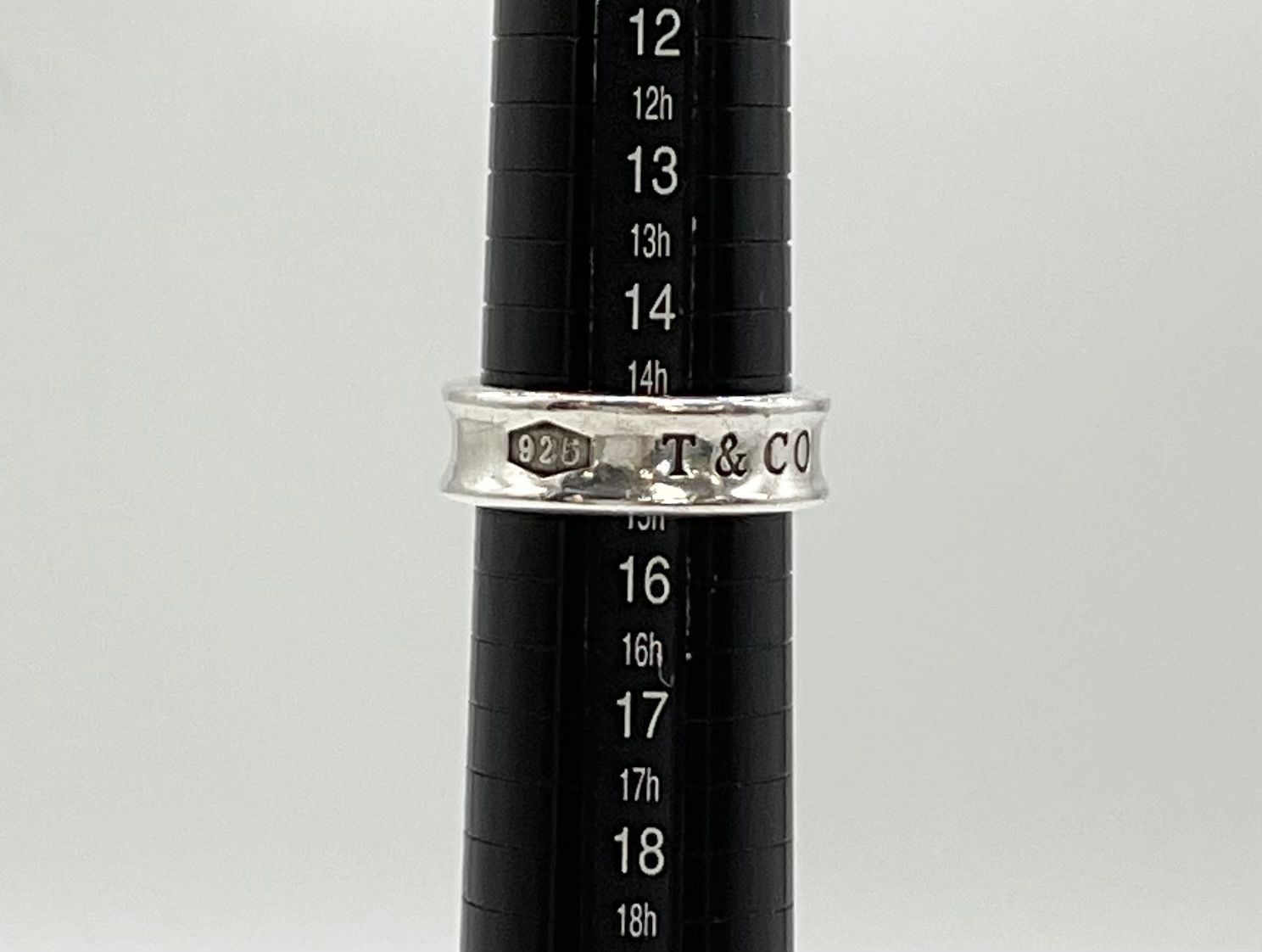 Tiffany & Co. ナローリング　16号　1837 シルバー925 Brandol / Tiffany ティファニー リング 1837 ナローリング
