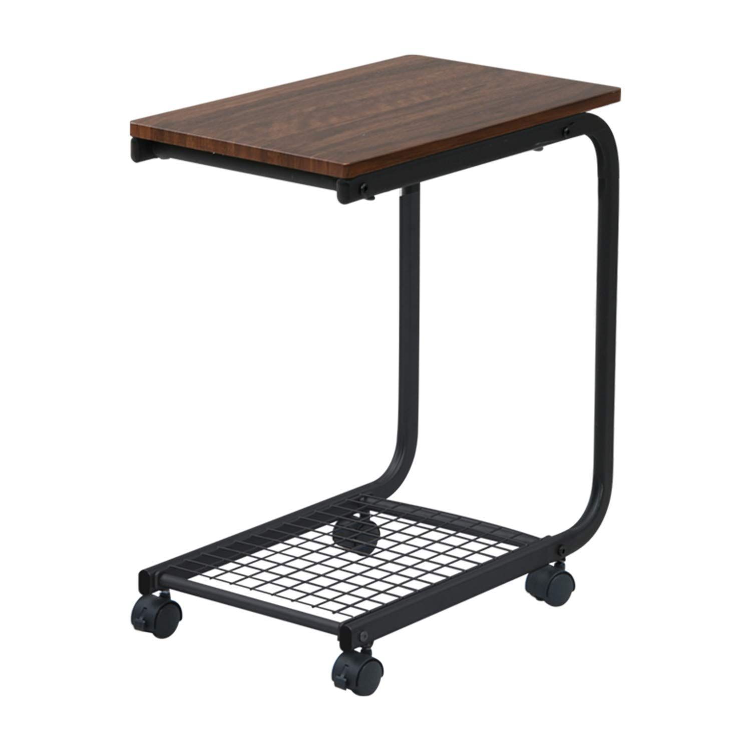 ブラックスモーク♦️ガラス天板×ダークブラウン×アイアン♦️モダン デスク♦️送料込 ブラックスモーク♦️ガラス天板×ダークブラウン×アイアン