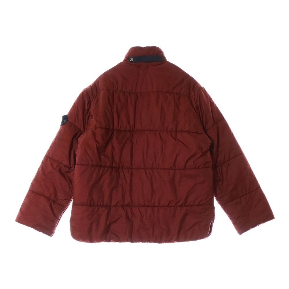 80s 15周年記念 メンズビギ 袖レザースタジャン L ブラウン系