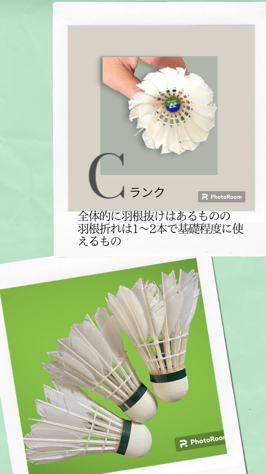 エアロセンサ700美リペアバドミントンシャトル* 1本サービス付き