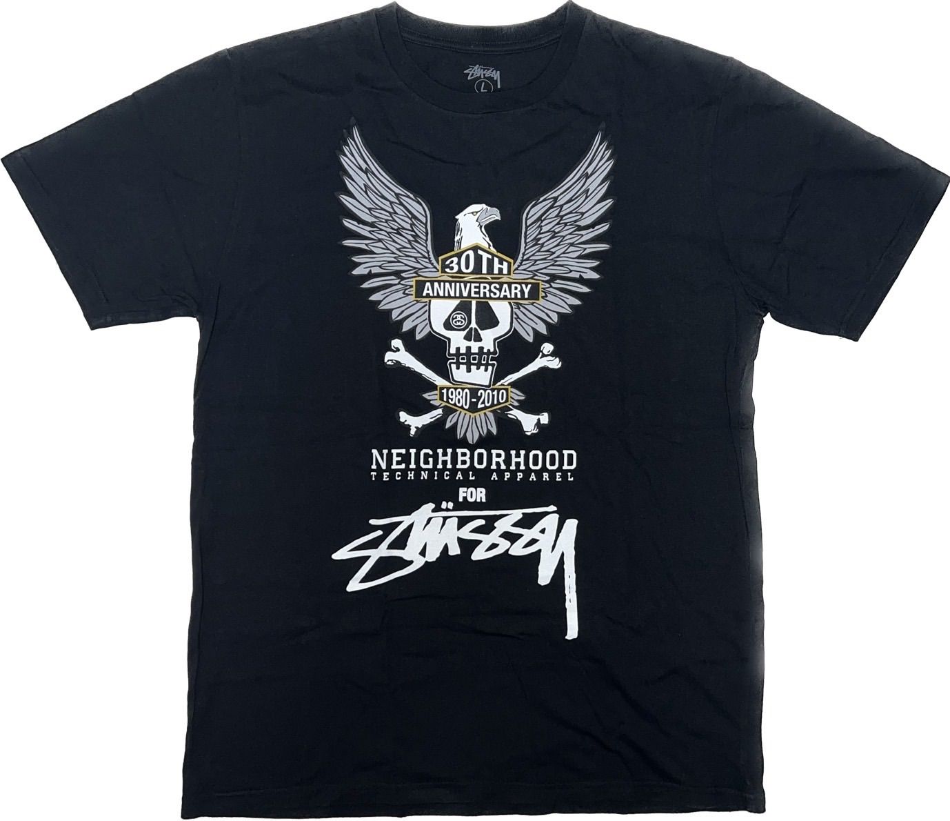 身幅52cmStussy  × Neighborhood  30th コラボTシャツ