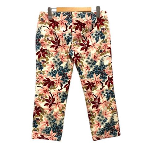 マルニ MARNI パンツ ボトムス コットン フラワー 花柄