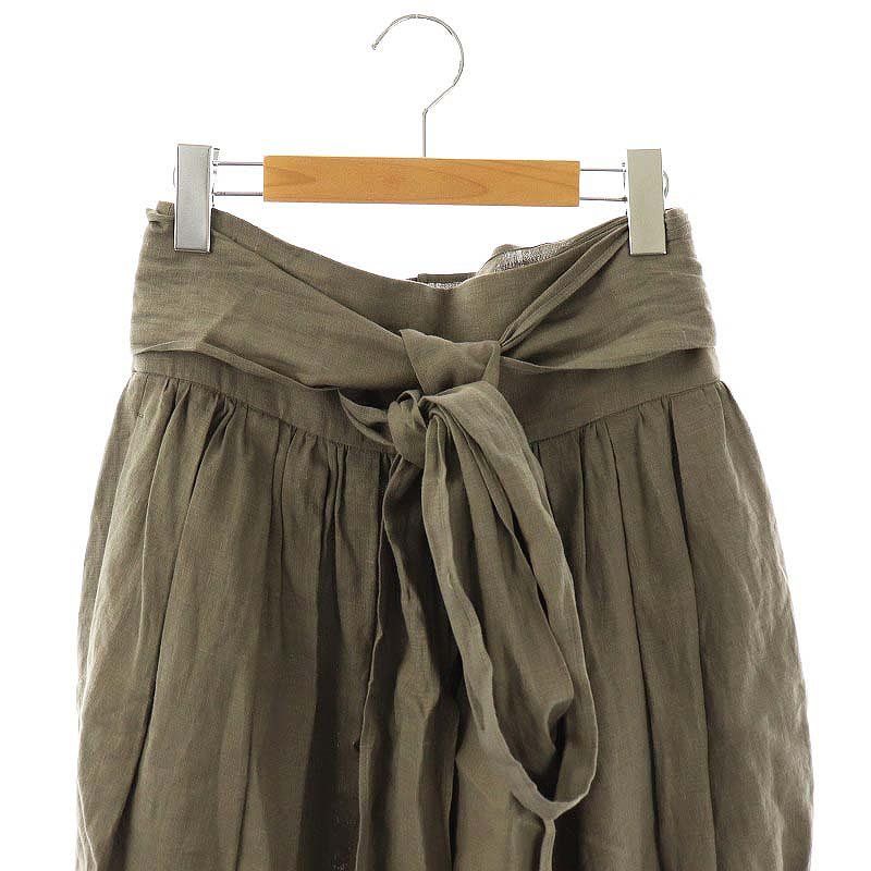 ■専用■美品 ウィム ガゼット 2万円 リネン混マキシスカート フレアスカート □専用□美品 ウィム ガゼット 2万円 リネン混マキシスカート