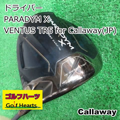 [7771]ドライバー キャロウェイ PARADYM X/VENTUS TR5 for Callaway(JP)/S/10.5