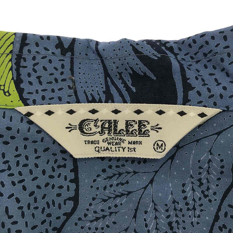 美品】 CALEE / キャリー | 花柄 オープンカラー アロハシャツ