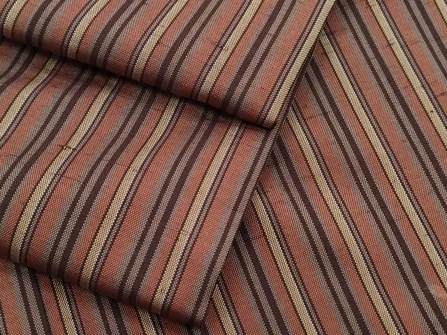 平和屋着物●上質な紬　間道　さが美扱い　正絹　逸品　CAAS0331th 平和屋着物○上質な紬 間道 さが美扱い 正絹 逸品 CAAS0331th