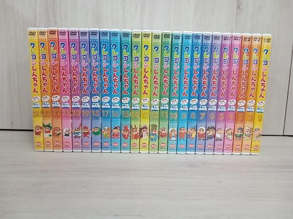 アニメ　DVD　クレヨンしんちゃん　第8期シリーズ　1～24巻　全巻セット DVD 【※※※】[全24巻セット]クレヨンしんちゃん TV版傑作選 第8期