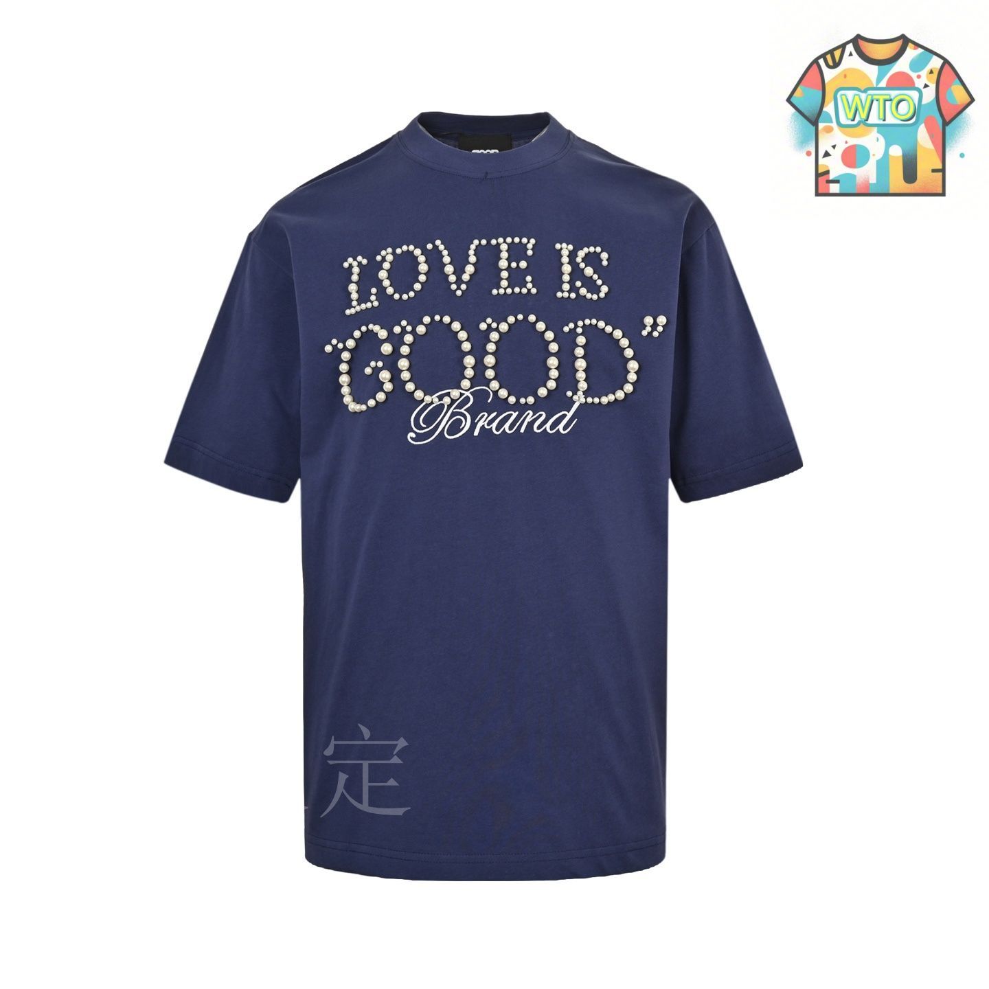 今日特価】GOODBRAND 2025SS パール刺繍 ヘビーオーダー T