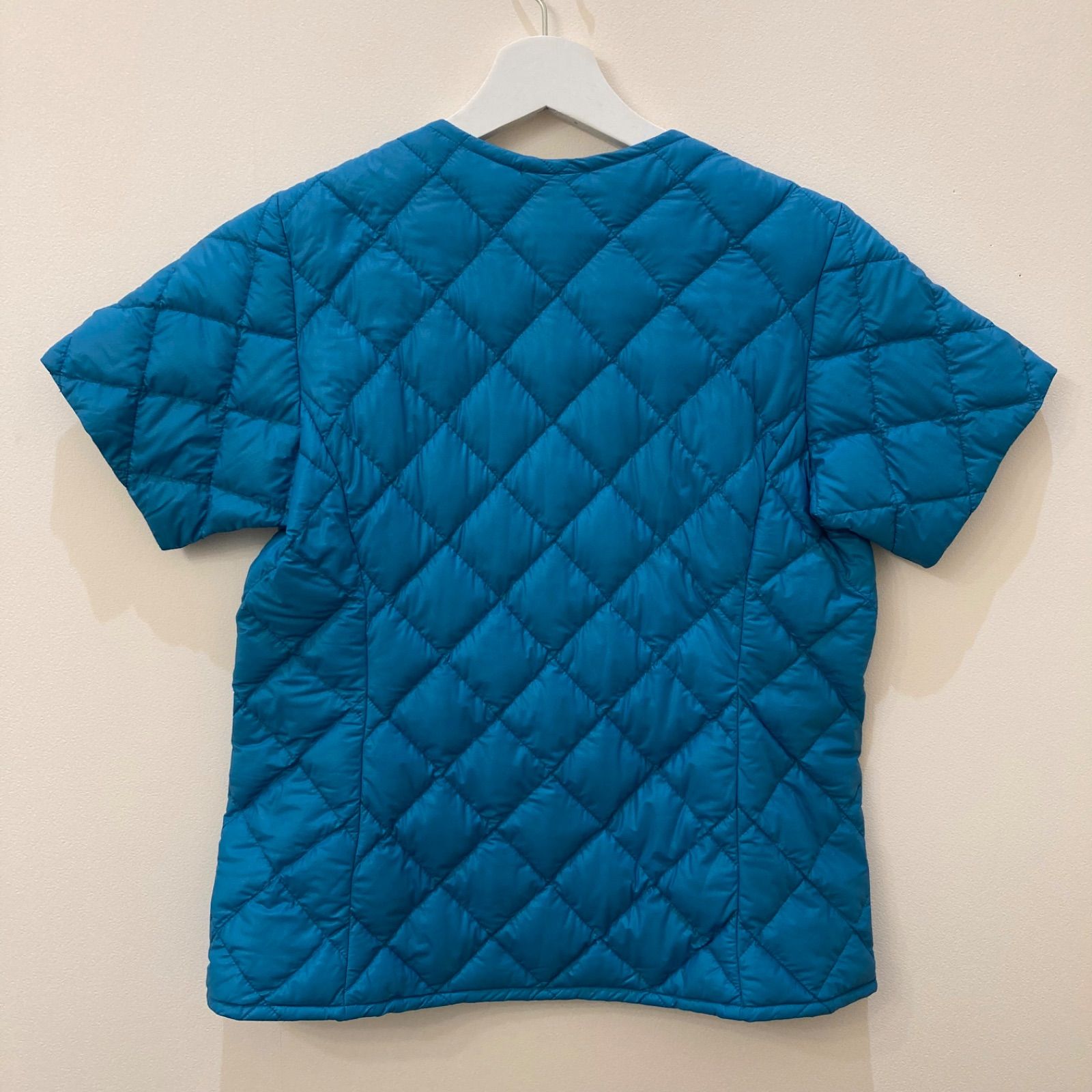 モンベルmont-bellインナーダウンSスペリオ青ブルー丸首ラウンドネック スペリオダウン ラウンドネックジャケット Men's｜モンベル