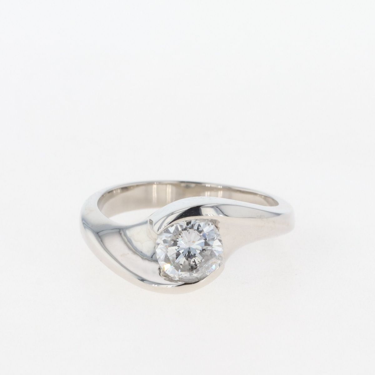 ダイヤモンド デザインリング プラチナ 指輪 リング 9号 Pt900 ...