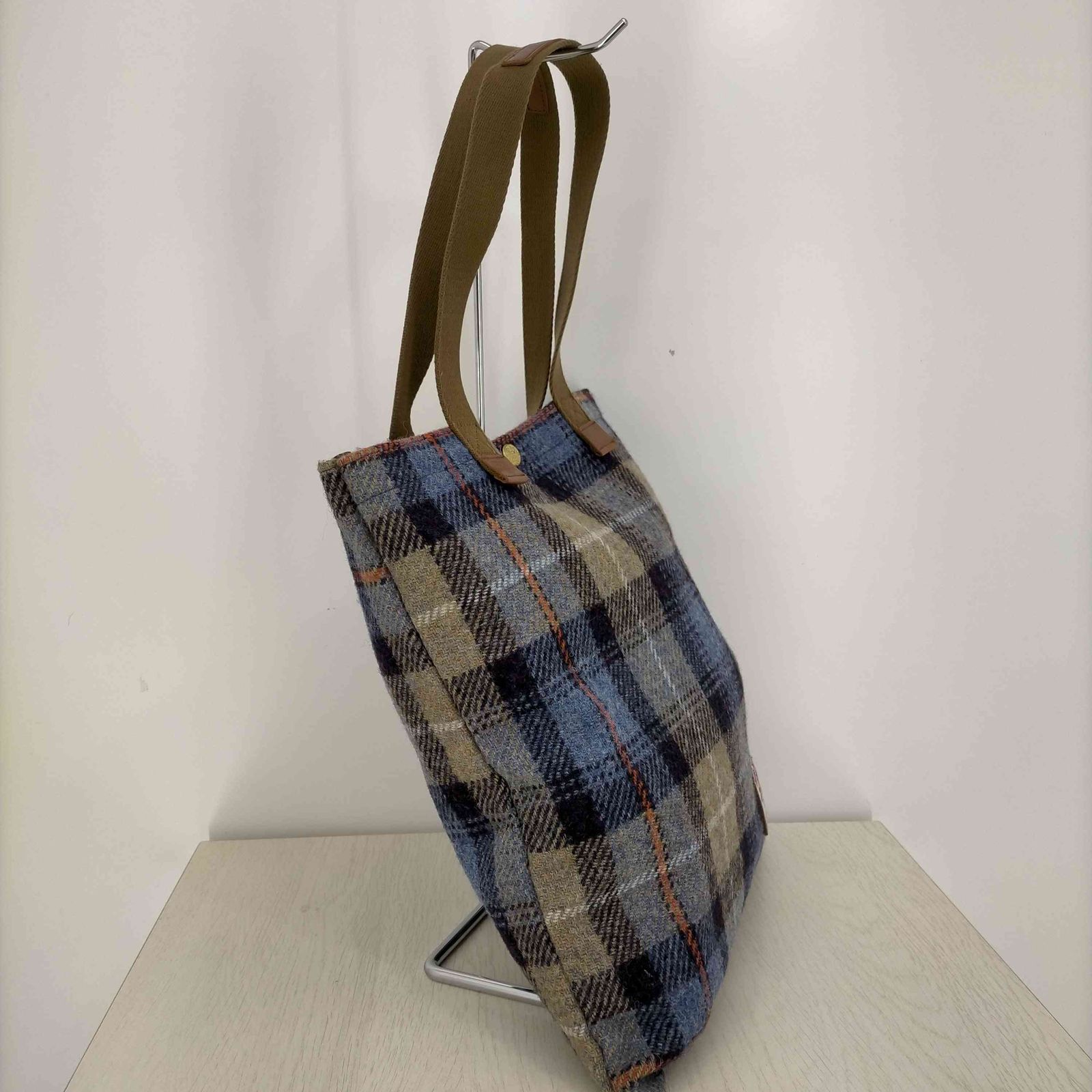 ハリスツイード Harris Tweed ×NORTH THREE QUARTER EAST チェック 