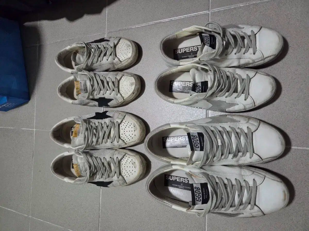GOLDEN GOOSE ゴールデングース シルバータブ グレーコード