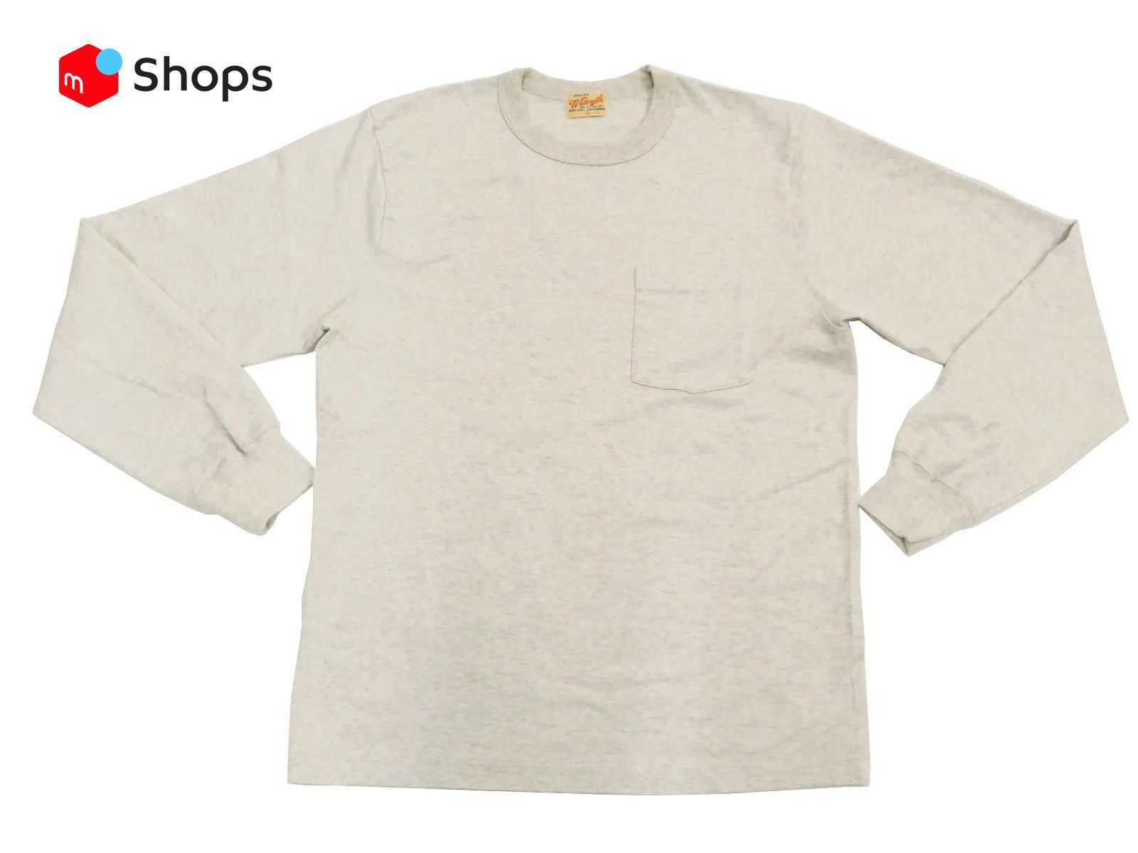 ホワイツビル Whitesville 無地 長袖Tシャツ WV68849 東洋