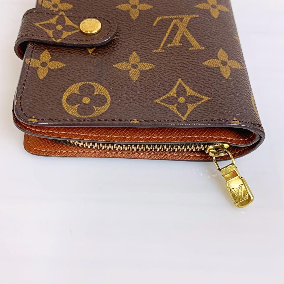 コンパクトジップ 【正規品】☆美品!ルイ ヴィトン モノグラム コンパクトジップ 【正規品】☆美品!ルイ ヴィトン モノグラム